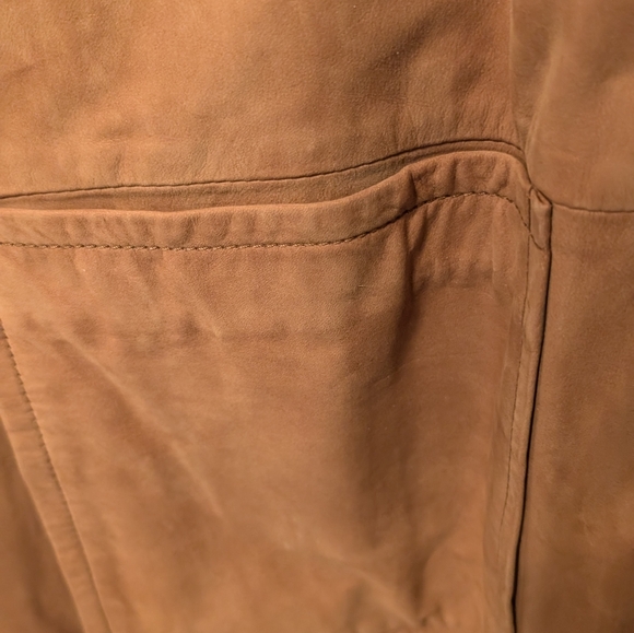NWOT's Zegna Sport men's suede XXL light weight, gorgeous  suede and stitching - Picture 8 of 13